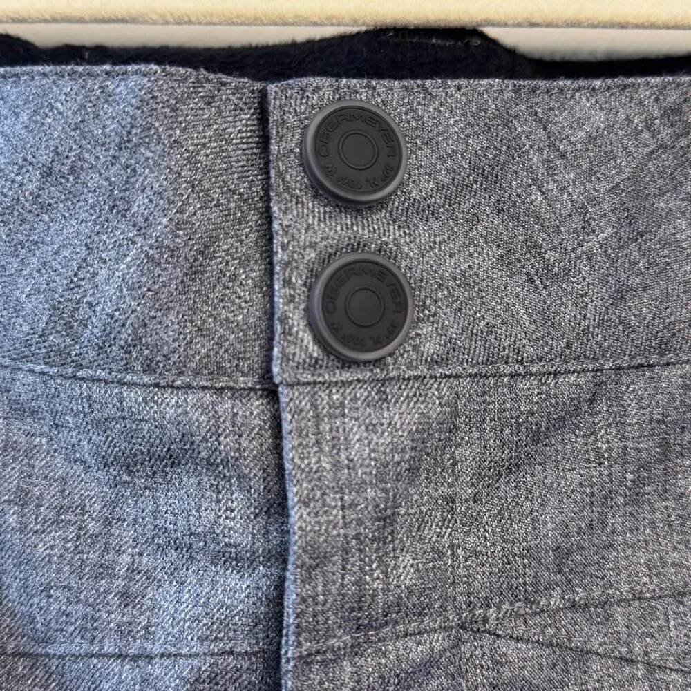 OBERMEYER Malta Insulated Ski Pants Womens 10 Long Gray Snowboarding Pant EUC - Picture 5 of 15